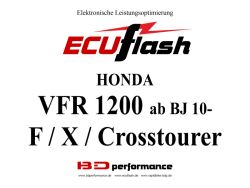 ECUflash Honda VFR1200 F /X BJ10-16 /Crosstourer BJ12-17